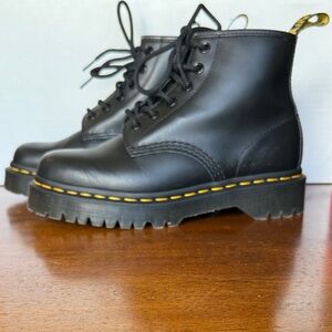 Dr. Martens Black Platform AirWair Boots